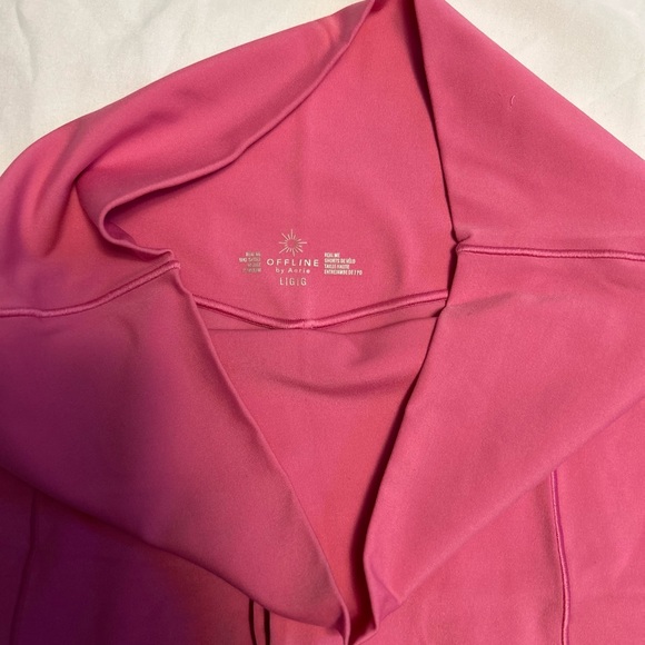 Hot Pink Aerie Offline Bike Short - Picture 3 of 3